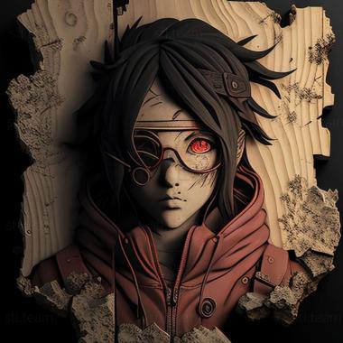 3D model Sarada Uchiha FROM NARUTO (STL)